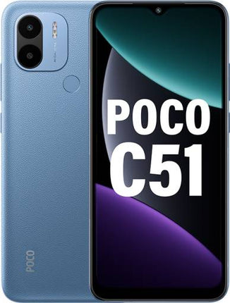 POCO C51 (ROYAL BLUE, 128 GB)  (6 GB RAM) [Activated] [GRADE A]