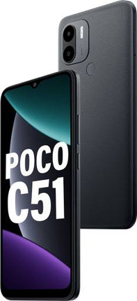 POCO C51 (POWER BLACK, 128 GB)  (6 GB RAM) [Activated] [GRADE A]