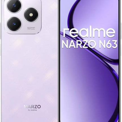 REALME NARZO N63 4G (TWILIGHT PURPLE, 128 GB)  (4 GB RAM) [Activated] [GRADE A]