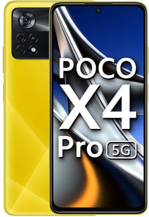 POCO X4 PRO 5G (YELLOW, 128 GB)  (6 GB RAM) [Activated] [GRADE C]