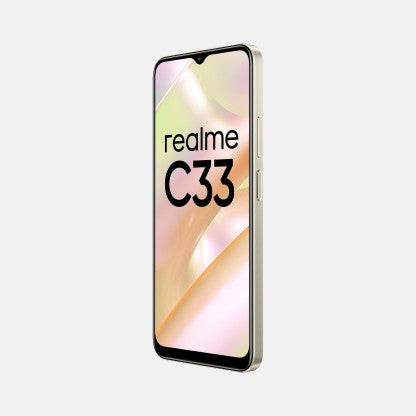 REALME C33 (SANDY GOLD, 64 GB)  (4 GB RAM)[Like New]