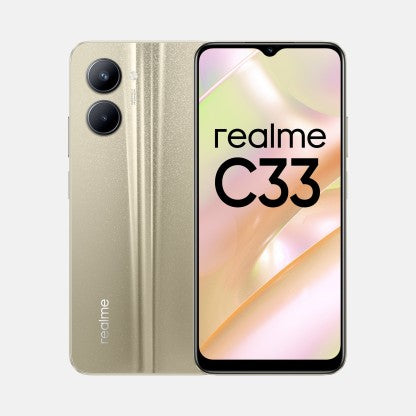 REALME C33 (SANDY GOLD, 64 GB)  (4 GB RAM)[Like New]