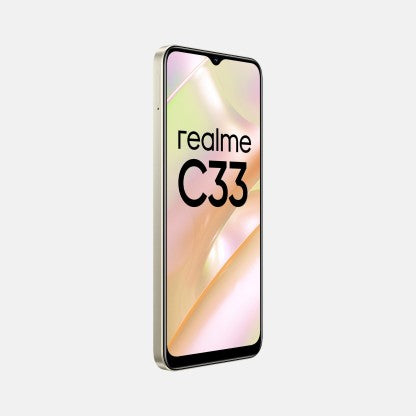 REALME C33 (SANDY GOLD, 64 GB)  (4 GB RAM)[Like New]