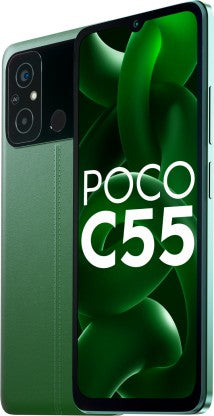 POCO C55 (FOREST GREEN, 128 GB)  (6 GB RAM) [Activated] [GRADE A]