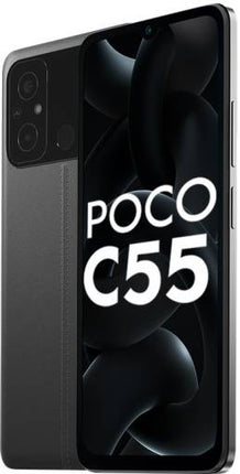 POCO C55 (POWER BLACK, 128 GB)  (6 GB RAM) [Activated] [GRADE B]