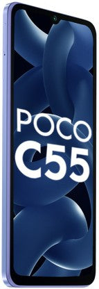 POCO C55 (COOL BLUE, 64 GB)  (4 GB RAM) [Like New]