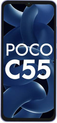 POCO C55 (COOL BLUE, 128 GB)  (6 GB RAM) [Activated] [GRADE B]