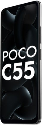 POCO C55 (POWER BLACK, 128 GB)  (6 GB RAM) [Activated] [GRADE A]