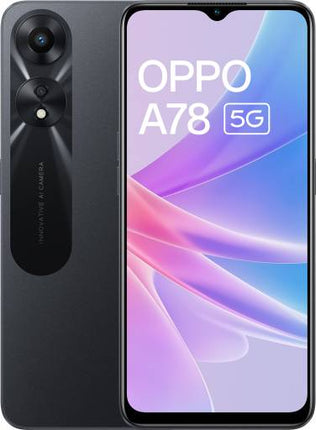 OPPO A78 5G (GLOWING BLACK, 128 GB)  (8 GB RAM) [Activated] [GRADE A]