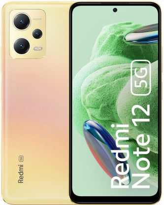 REDMI NOTE 12 5G (SUNRISE GOLD, 256 GB)  (8 GB RAM) [Activated] [GRADE B]