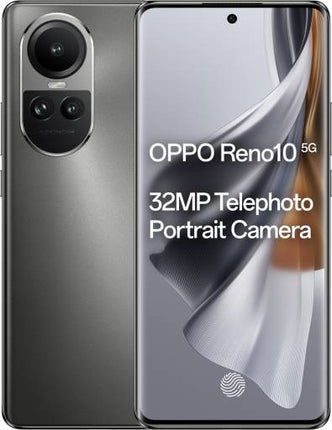 OPPO RENO10 5G (SILVERY GREY, 256 GB)  (8 GB RAM) [Activated] [GRADE A]