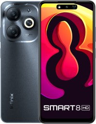 INFINIX SMART 8 HD (TIMBER BLACK, 64 GB)  (3 GB RAM)