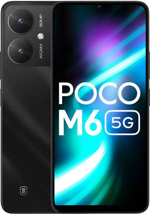 POCO M6 5G (GALACTIC BLACK, 128 GB)  (4 GB RAM) [Activated] [GRADE C]