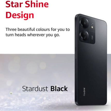 REDMI 13C (STARDUST BLACK, 128 GB)  (4 GB RAM) [Activated] [GRADE C]