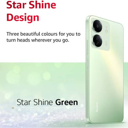 REDMI 13C (STARSHINE GREEN, 256 GB)  (8 GB RAM) [Activated] [GRADE A]