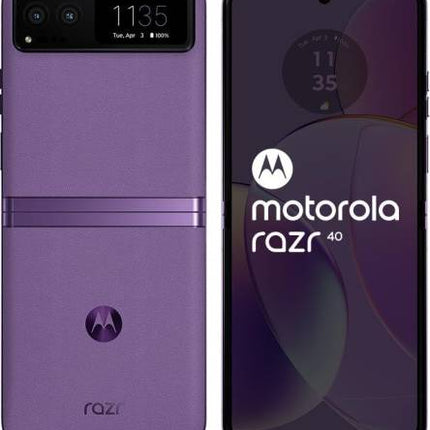 MOTOROLA RAZR 40 (SUMMER LILAC, 256 GB)  (8 GB RAM)[Like New]