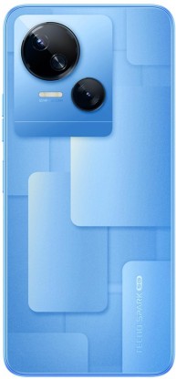 TECNO SPARK 10 5G ULTRA CLEAR 50MP 5G 7NM PROCESSOR (META BLUE, 128 GB)  (8 GB RAM)