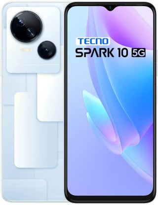 TECNO SPARK 10 5G (META WHITE, 128 GB)  (8 GB RAM)