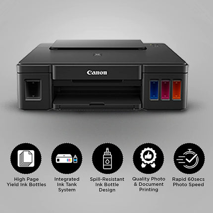 CANON PIXMA G1010 SINGLE FUNCTION INK TANK COLOUR PRINTER [Like New]