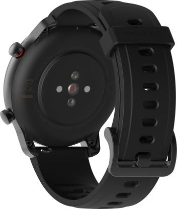 huami Amazfit GTR 42 mm Smartwatch  (Black Strap, Regular)