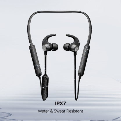 BOAT ROCKERZ 255 PRO+ /258 PRO+ WITH ASAP CHARGE AND UPTO 40 HOURS PLAYBACK BLUETOOTH HEADSET  (ACTIVE BLACK, IN THE EAR)