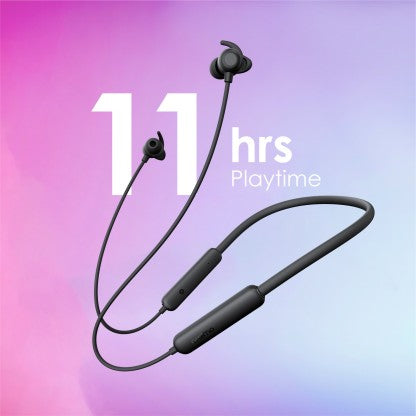 ORAIMO SHARK 3 DEEP BASS NECKBAND BLUETOOTH HEADSET  (BLACK, IN THE EAR)