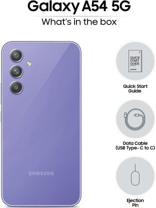 SAMSUNG GALAXY A54 5G (AWESOME VIOLET, 128 GB)  (8 GB RAM)