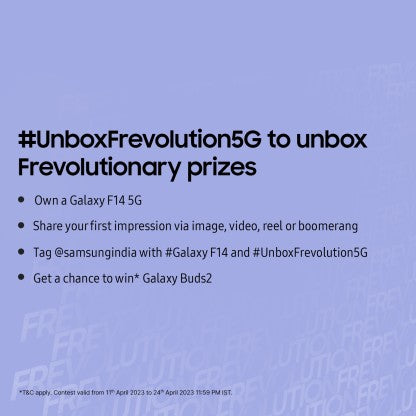 SAMSUNG GALAXY F14 5G (B.A.E. PURPLE, 128 GB)  (6 GB RAM)