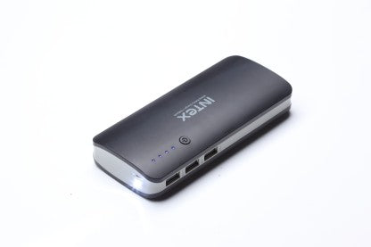 INTEX 11000 MAH POWER BANK (10 W, FAST CHARGING)  (BLACK, LITHIUM-ION)