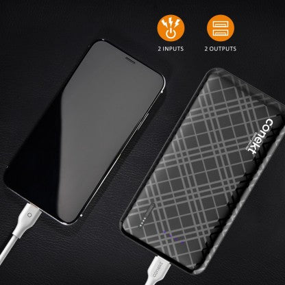 CONEKT 10000 MAH POWER BANK (12 W, FAST CHARGING)  (BLACK, LITHIUM POLYMER)